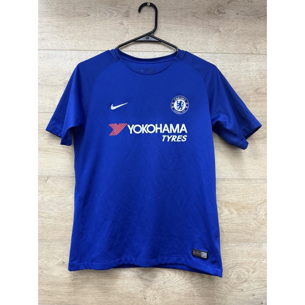 Chelsea Football Club Soccer Jersey Kit Blue Youth XL Nike Dri-Fit